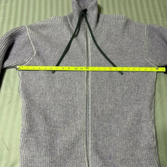 Maison Kitsuné - Ribbed Lambswool Zip-Up Cardigan - Light Purple‎ - Medium $445